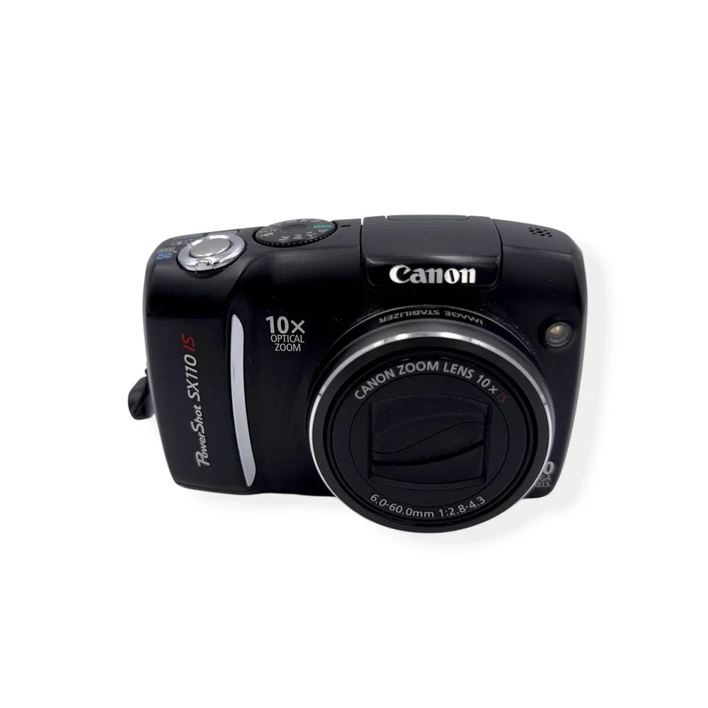 Canon PowerShot SX110 IS 9.0MP Digital Camera 10X Optical Zoom- Tested & Working